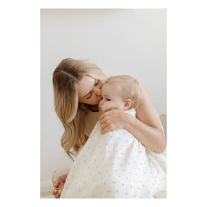 Soft Spot - Periwinkle Organic Cotton Swaddle | Blue