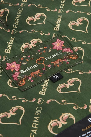 Barbour x Farm Rio Dog Coat
