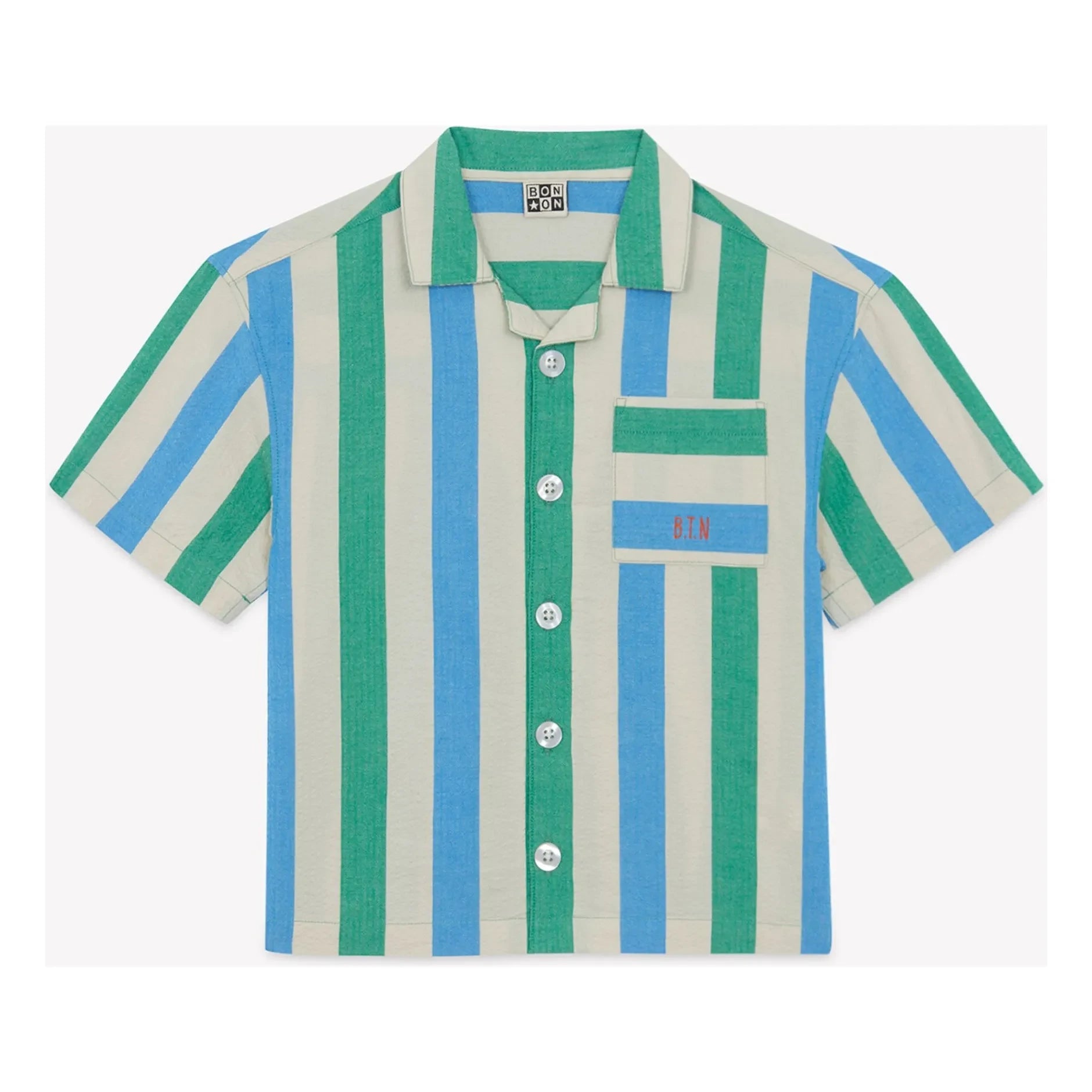 Bonton - Las Vegas Striped Shirt | Ivory