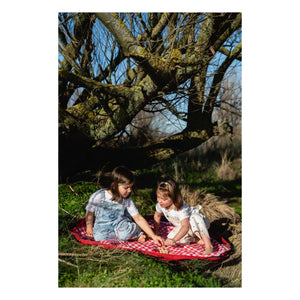 Play and Go - Noomad Outdoor Play Bag / Mat - Picnic | Red