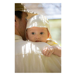 1+ in the Family - Pirgos Seersucker Hat | Ecru