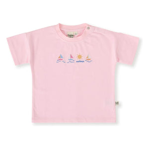 Goldie + Ace - Bateaux T-Shirt | Light Pink