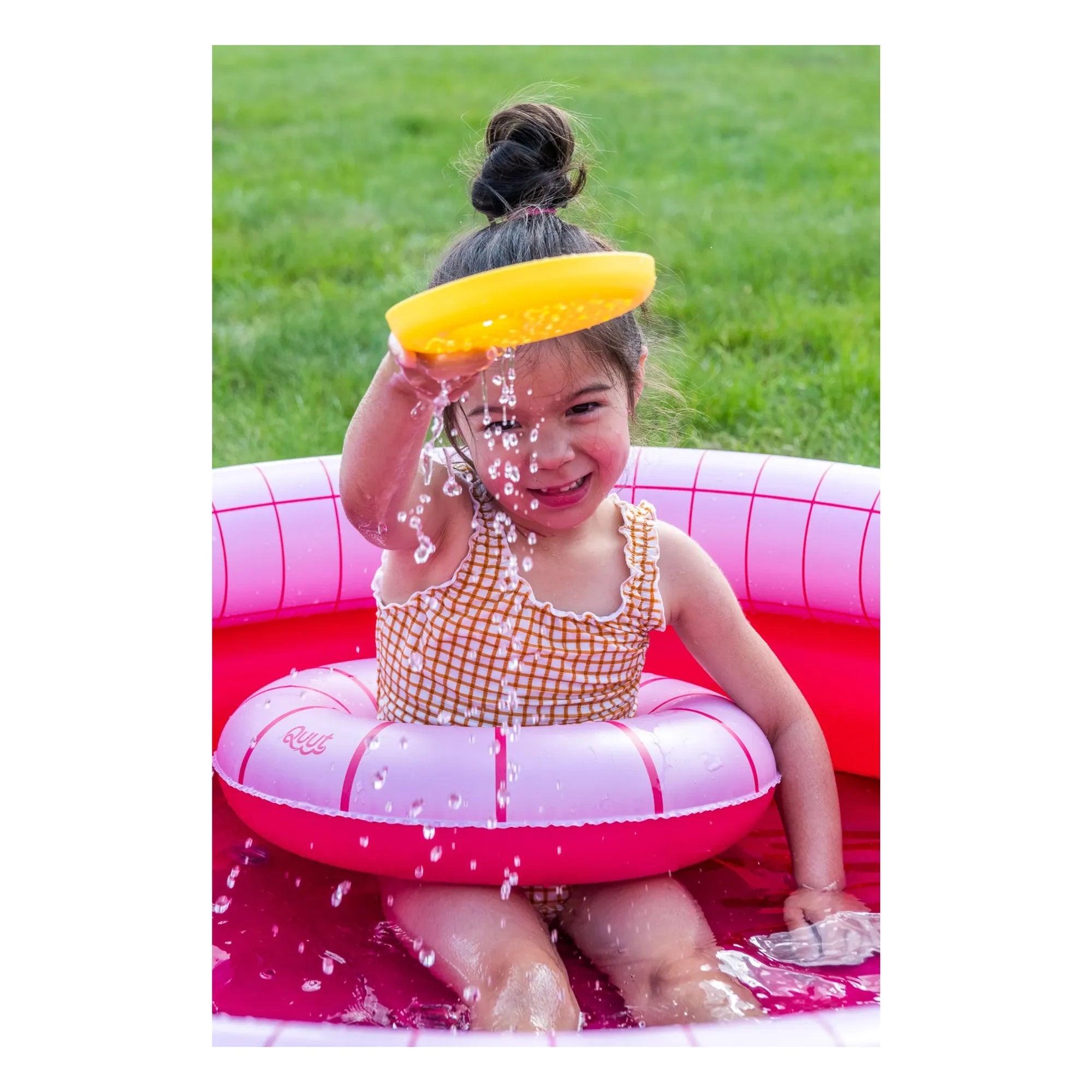 Quut - Inflatable Float | Pink