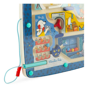 Moulin Roty - Puce & Pilou Magnetic Maze | Blue