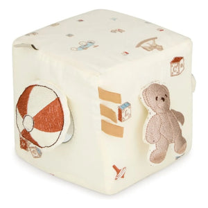 Glass Glass - Vintage Toys activity cube | Beige