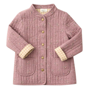 Lililotte - Valentina Fleurie Organic Cotton Jacket | Dust Pink
