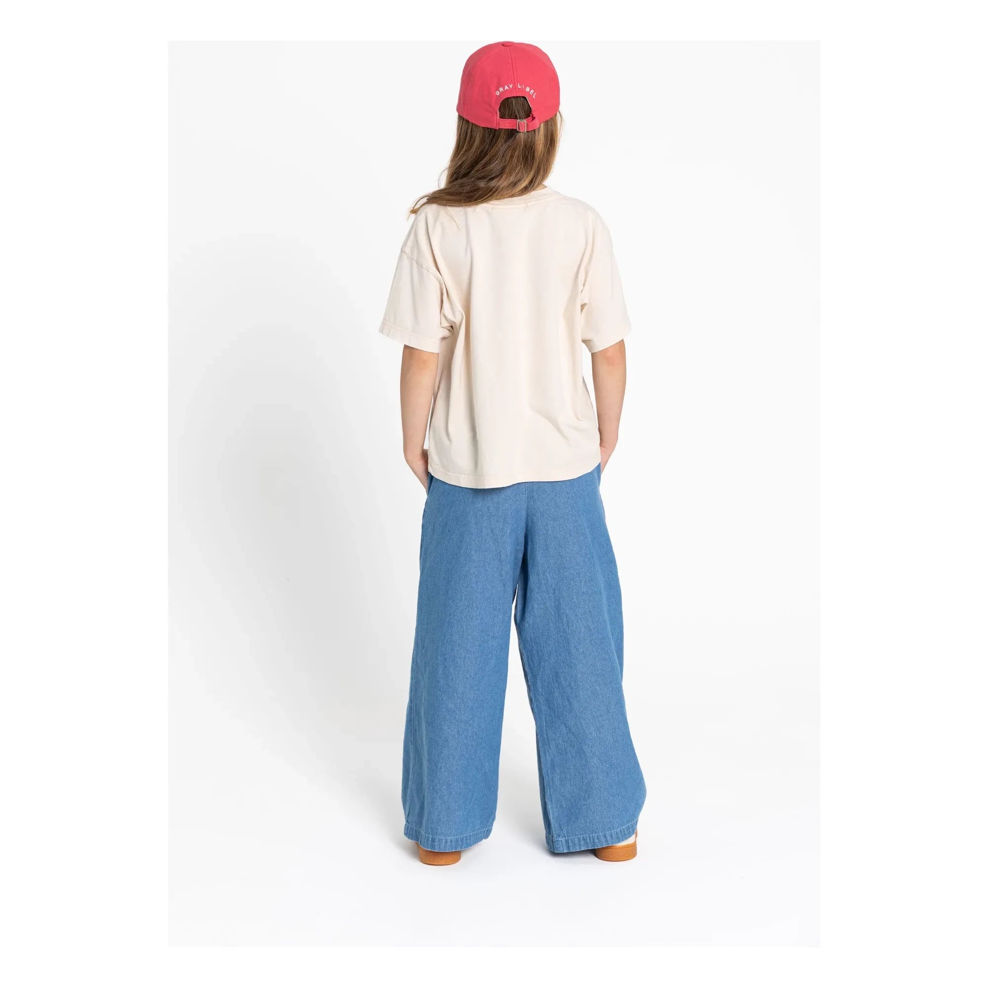 Smallable Kid - Liv Organic Cotton T-Shirt | Cream