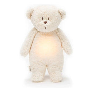Moonie - Teddy Bear Musical Night Light | White