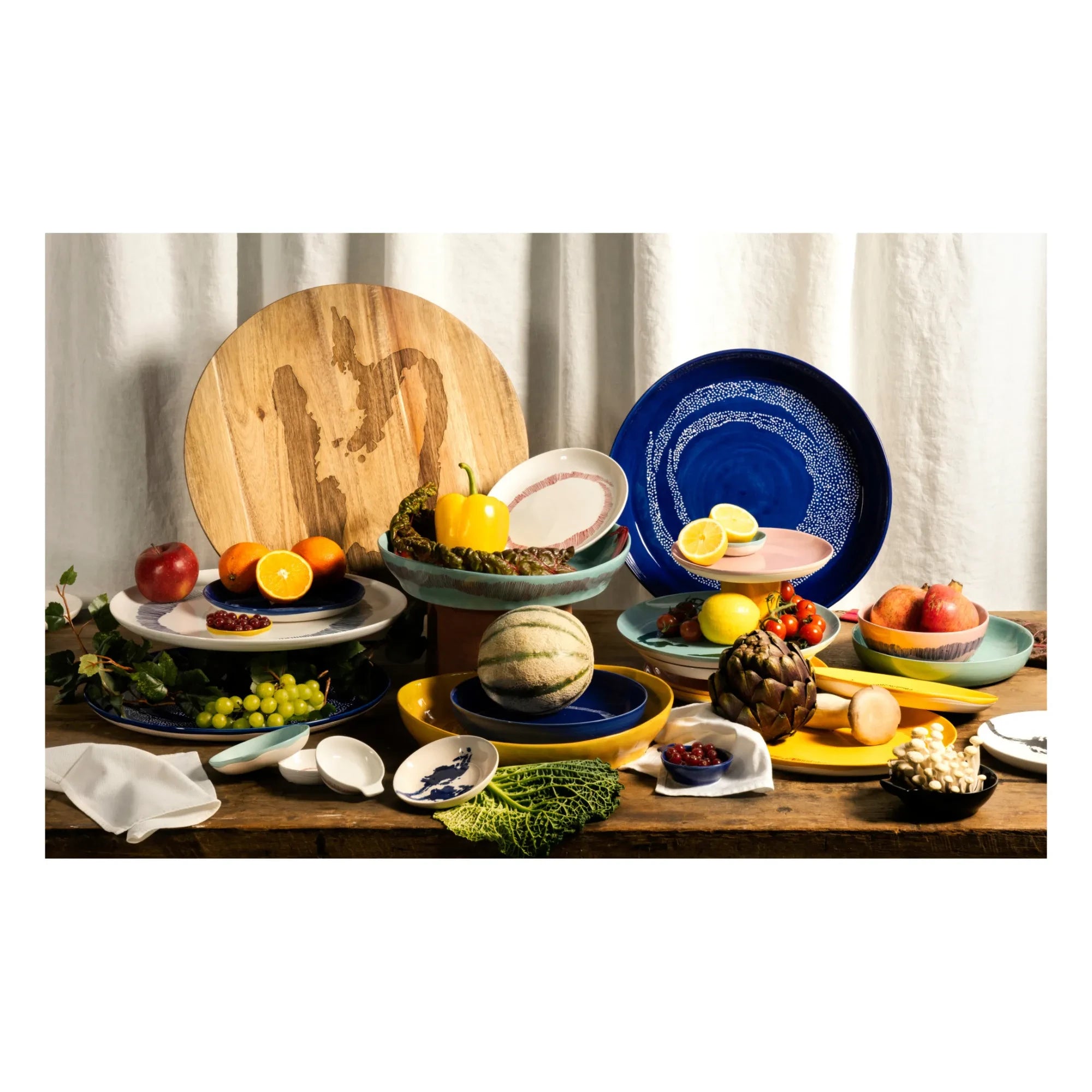 Serax - Feast Plates - Ottolenghi - 2-Piece Set | Blue