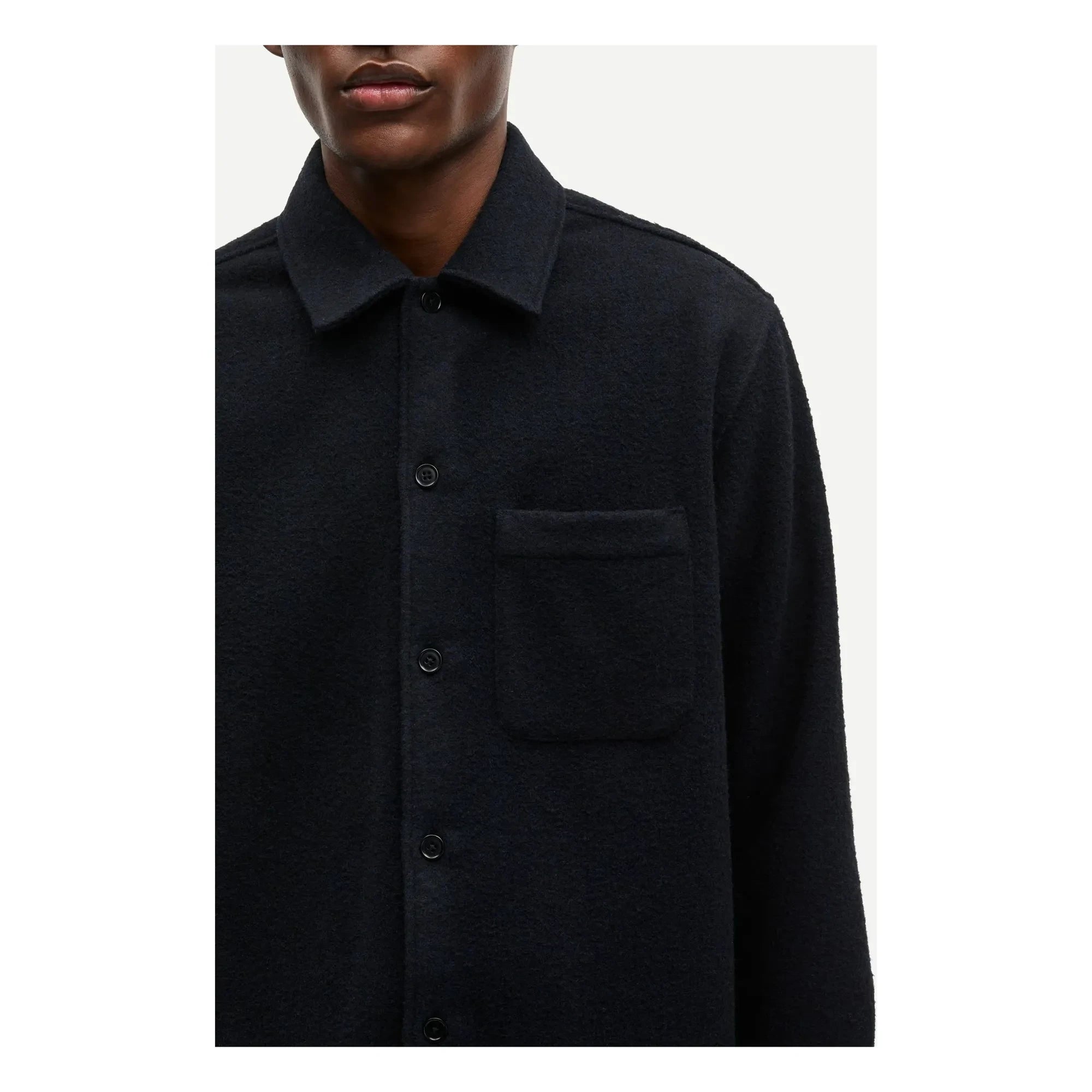 Samsoe Samsoe - Sadamon Overshirt | Dark Blue