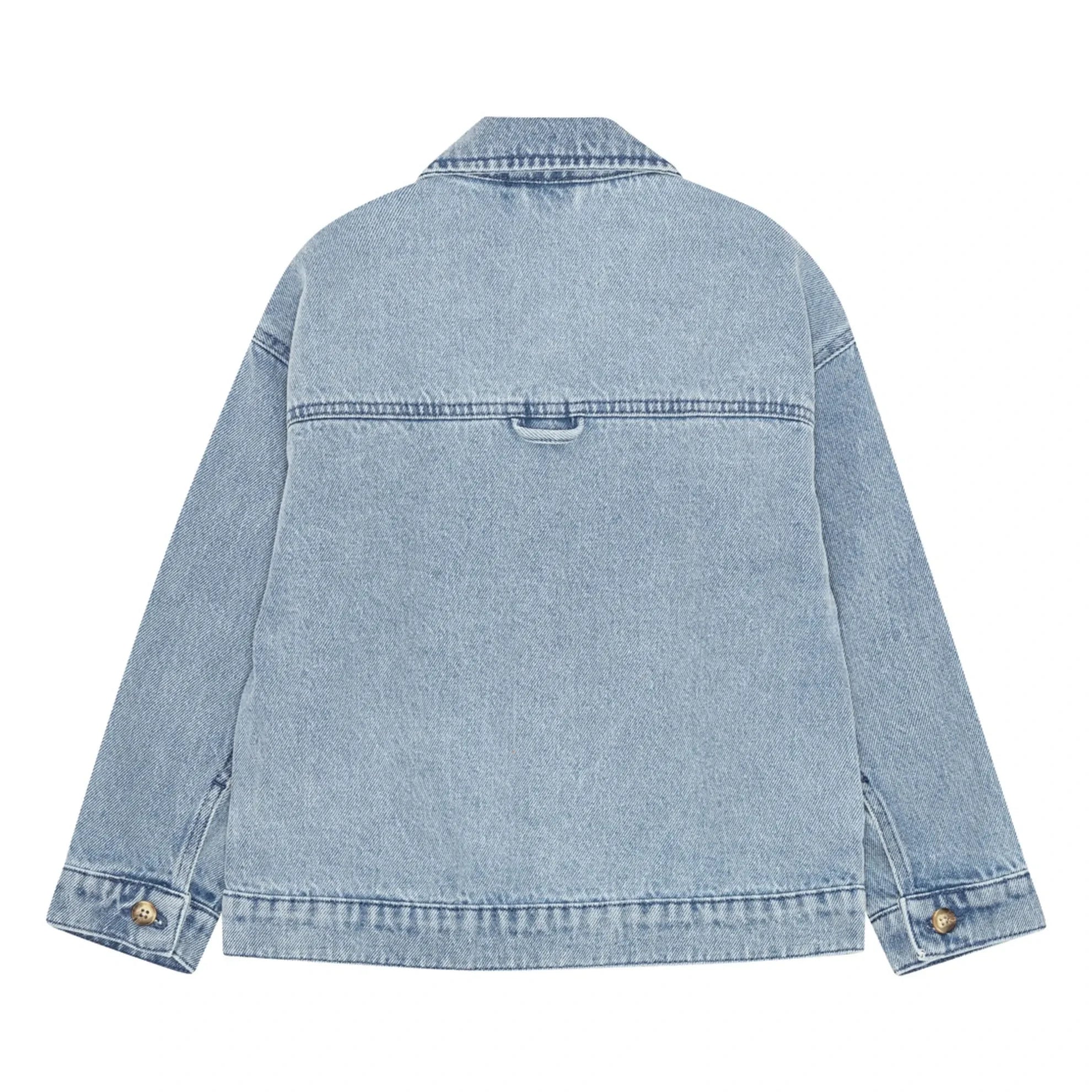 brunobruno nation - Denim Lou Organic Cotton Jacket | Light Blue