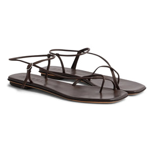 Soeur - Rosalie Leather Sandals | Brown