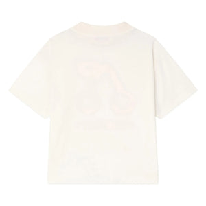 Bonpoint - Lele Cherry Organic Cotton T-shirt | Cream