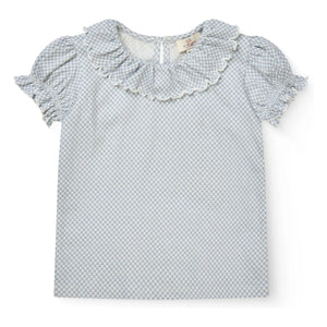Copenhagen Colors - Organic Cotton Blouse | Gray Blue