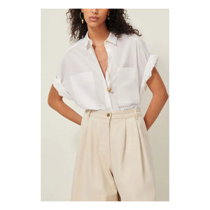 Sessùn - Dellord Cotton Shirt | White