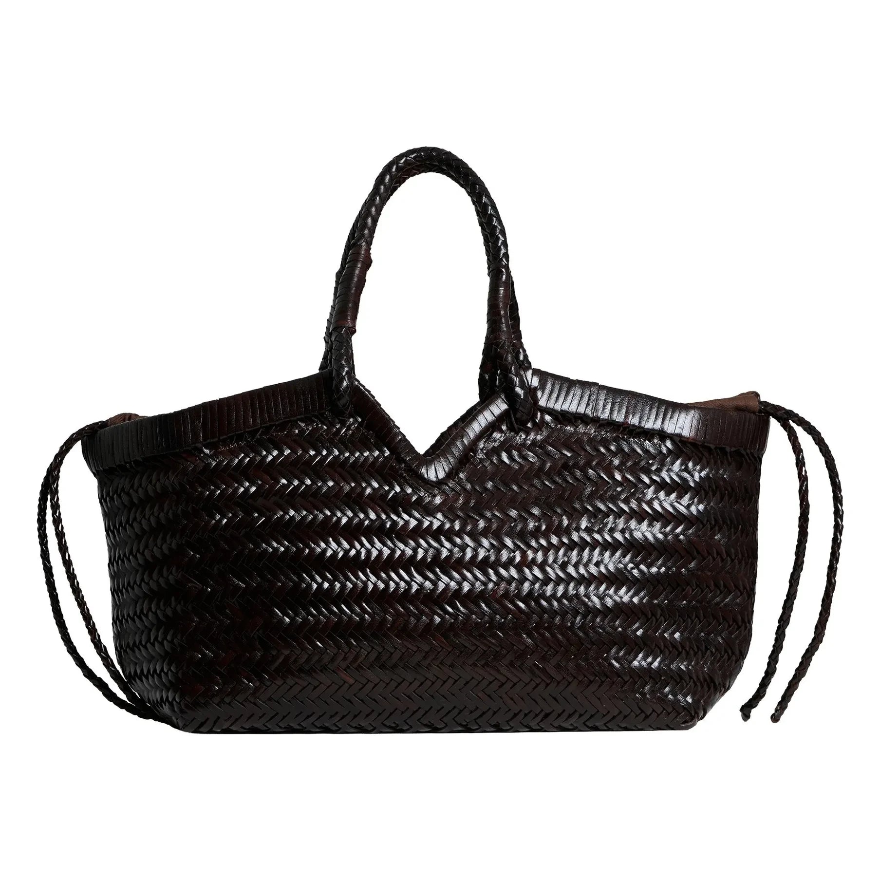 Vipera - Crudelia Leather Tote | Chocolate