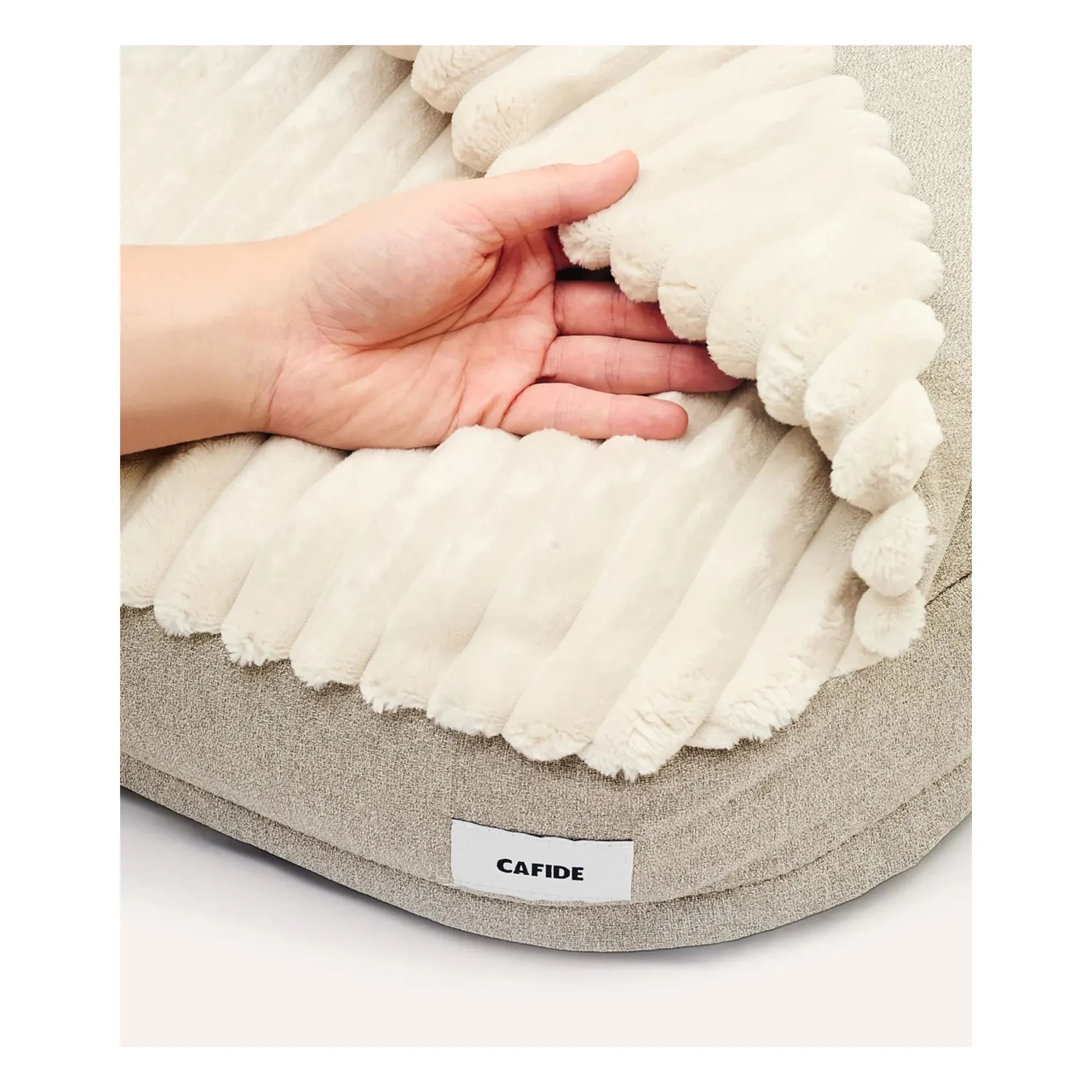 Cafide - Maso Dog Bed | Beige