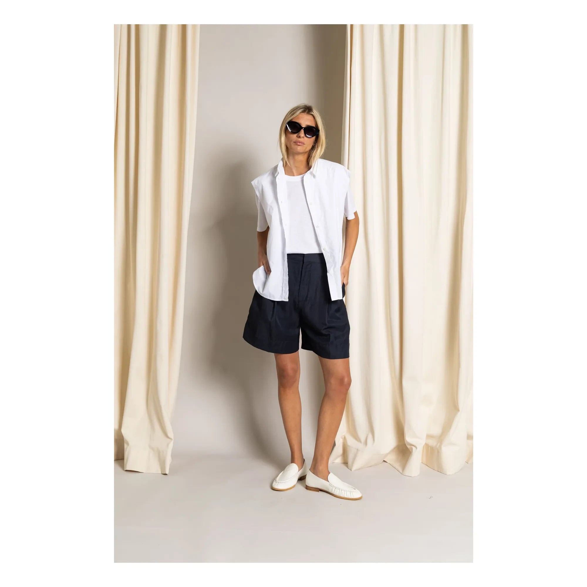 Smallable Woman - Laura Sleeveless Shirt | White