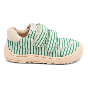 bisgaard - Striped Scuffed Detail Sneakers | Green