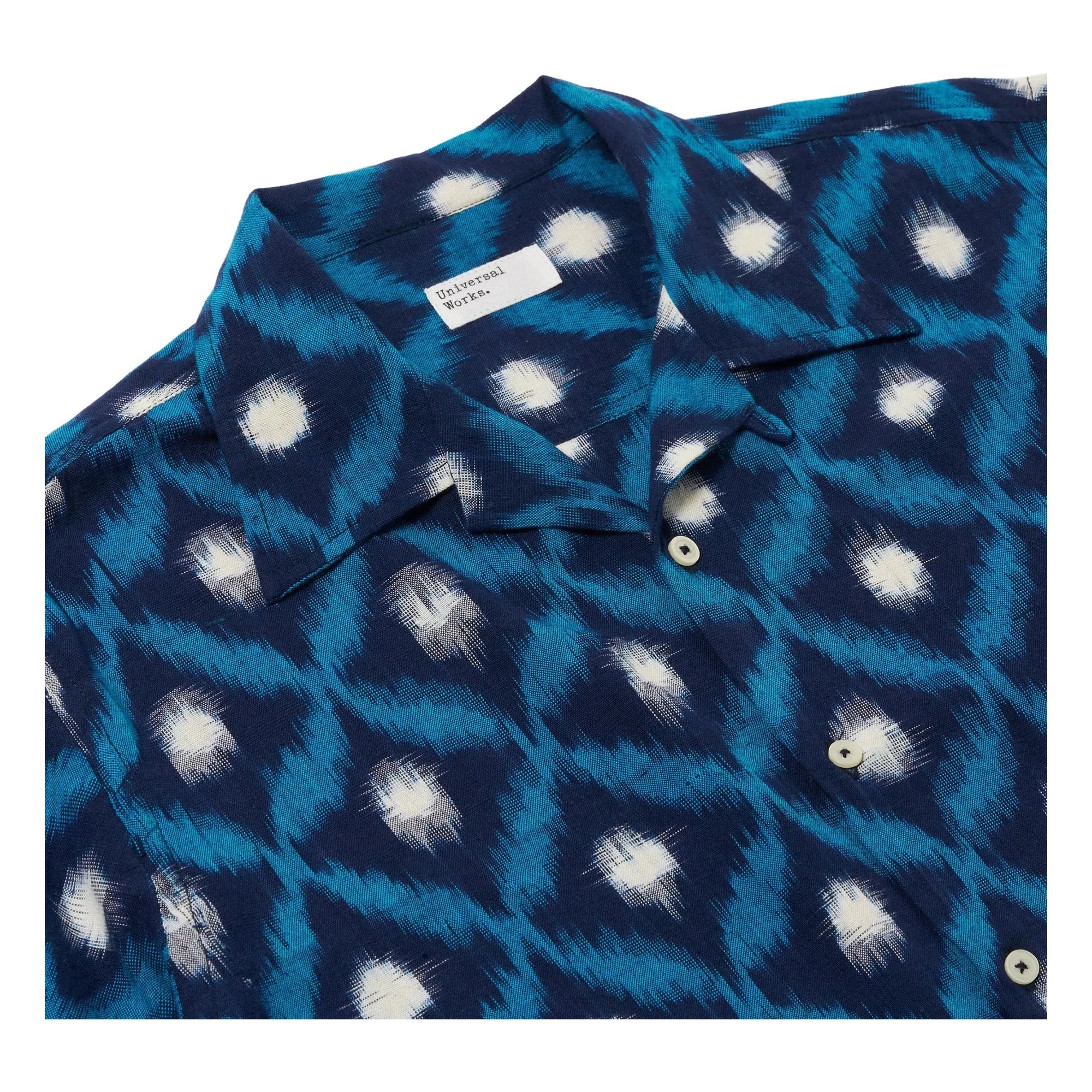 Universal Works - Chemise Deck Diamond | Dark Blue