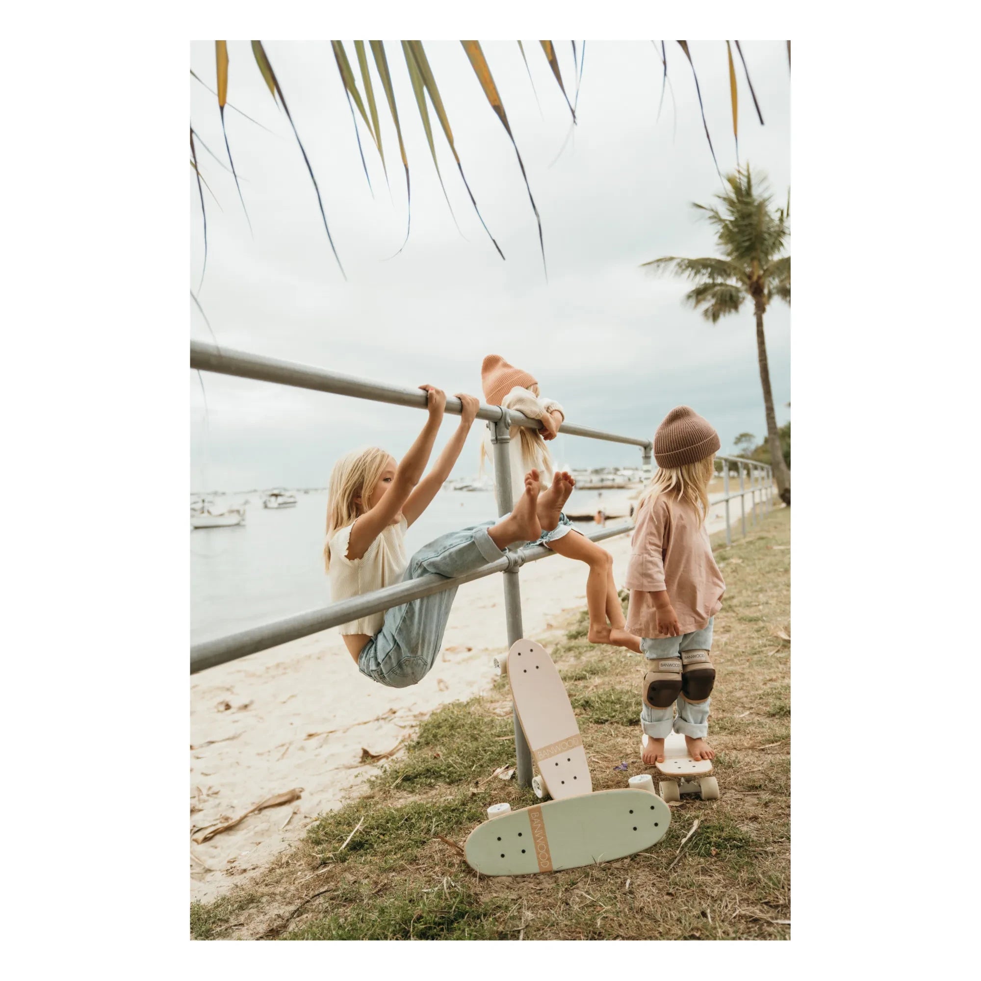 Banwood - Skateboard | Light Pink