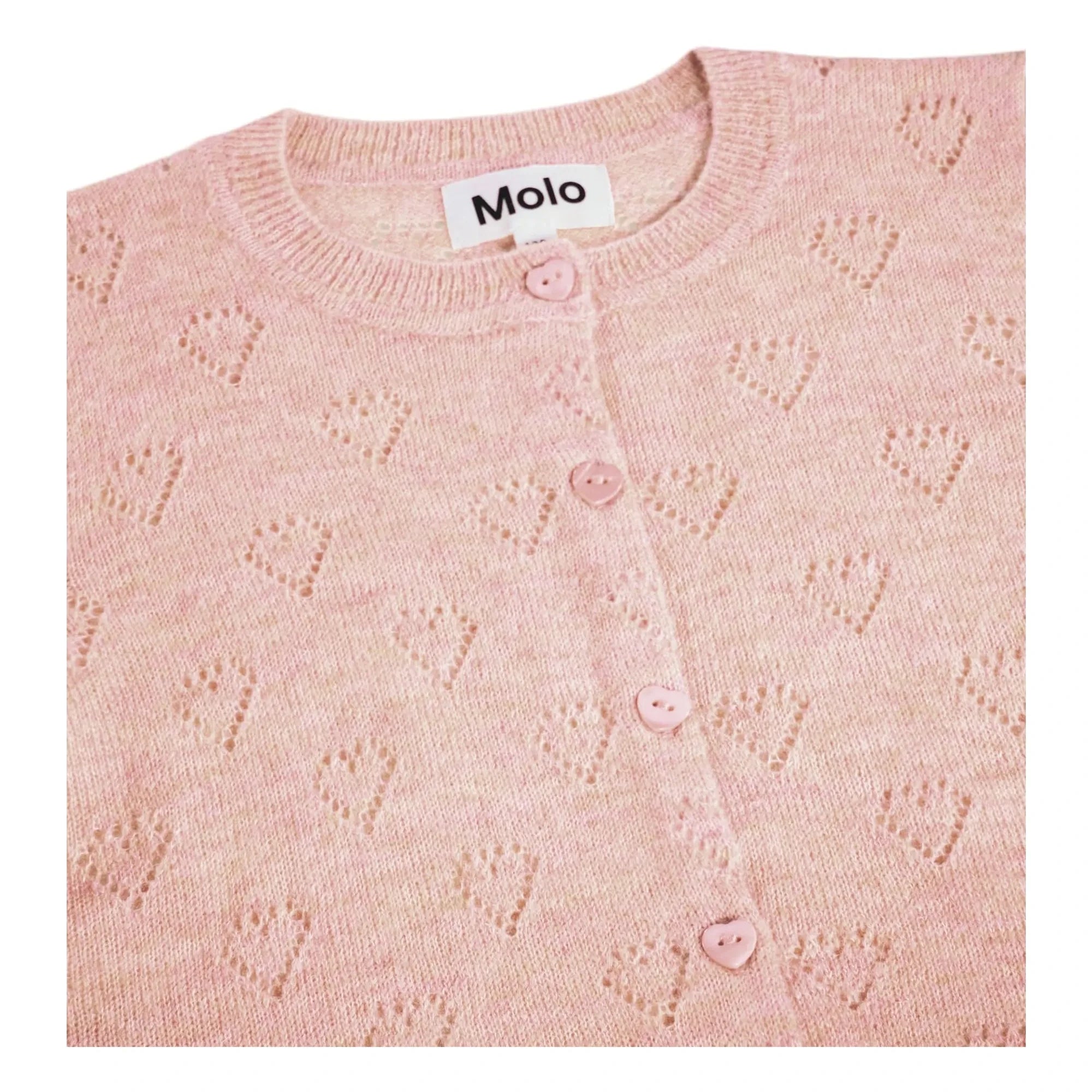 Molo - Gillian Hearts Yelek | Pudra pembesi