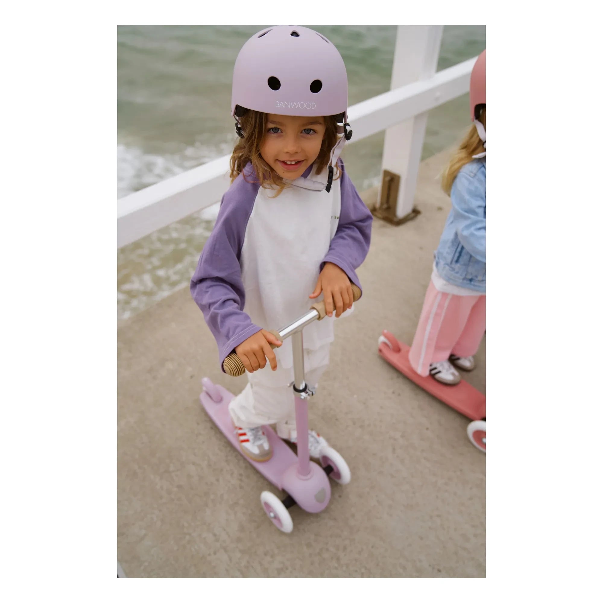 Banwood - Eco helmet | Lavender