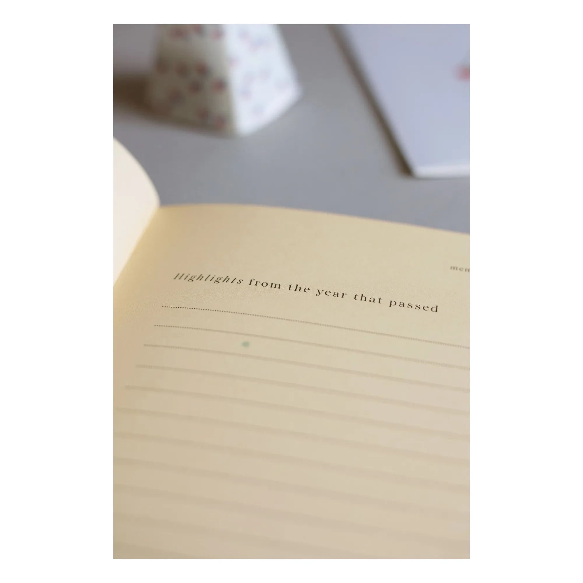 Specialday - My Birthday Memory Book - EN | Ecru