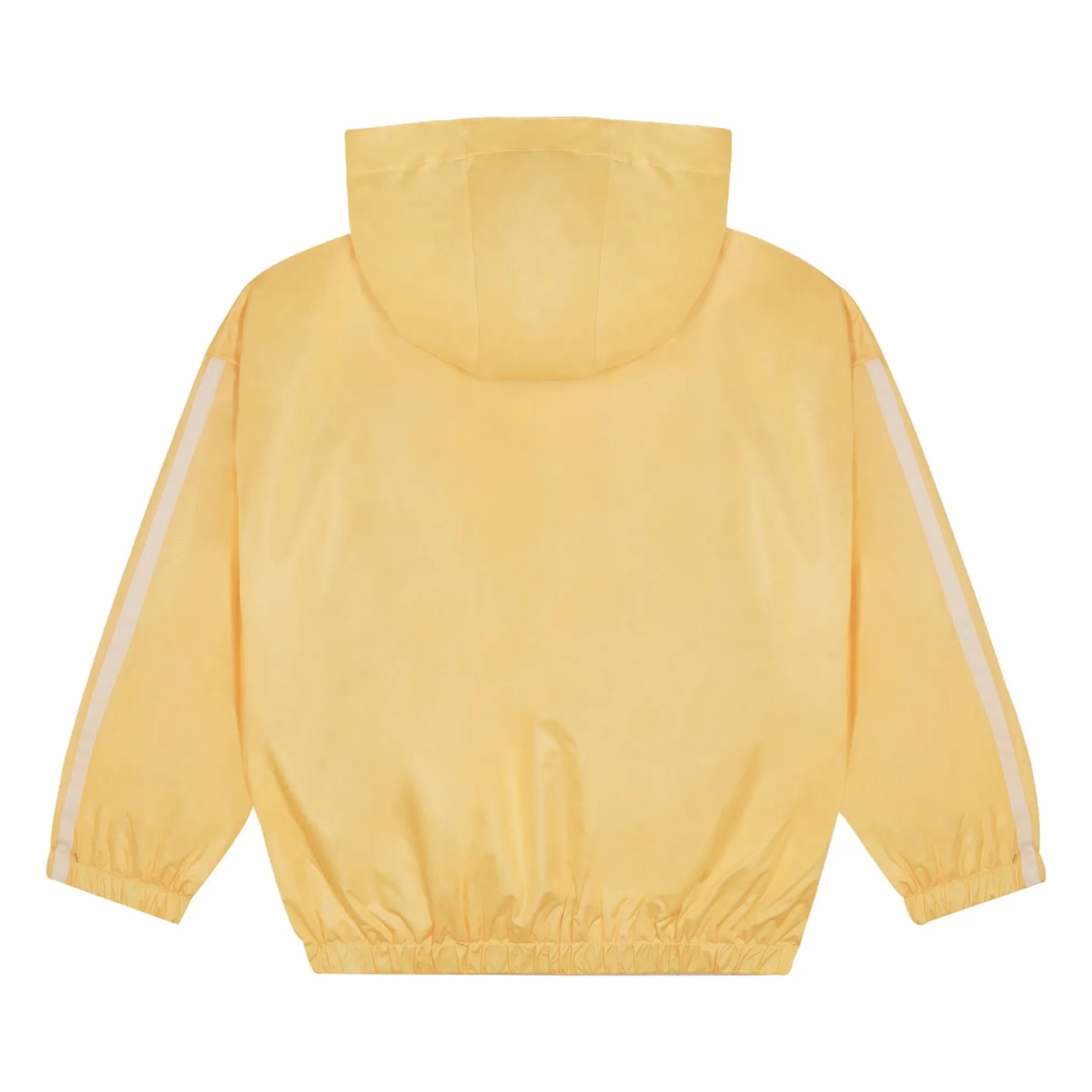 The Campamento - Color Block Recycled Fiber Windbreaker | Light Yellow