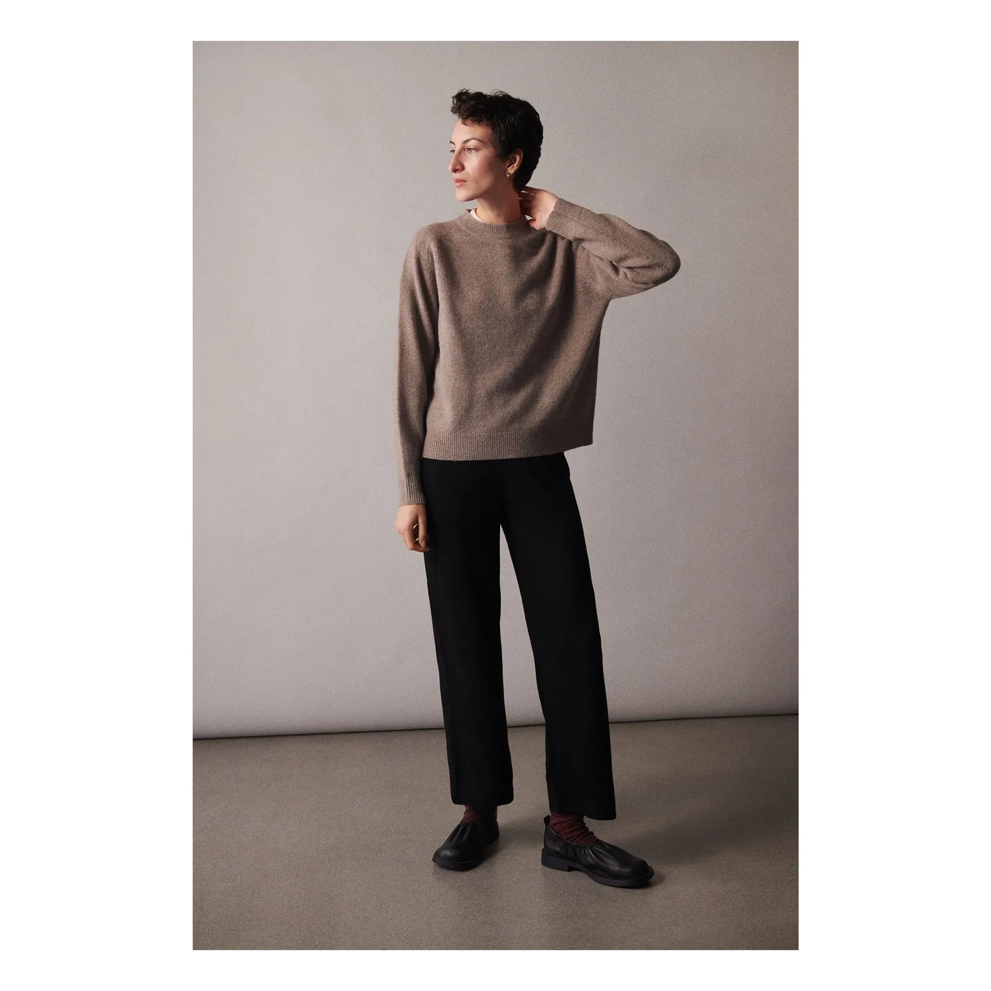 FUB - Lambswool Sweater - Women's Collection | Beige