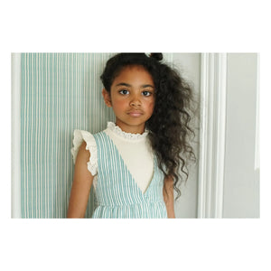 Soor Ploom - Pointelle Eyelet Organic Cotton T-Shirt | Beige Pink