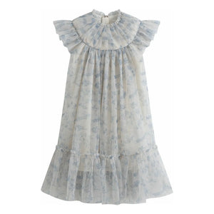 C'era Una Volta - Marisol Fleurie Dress | Gray-Blue