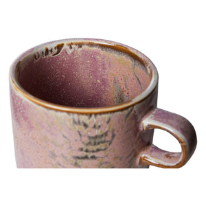 HKliving - Chef Ceramics Porcelain Cup and Plate | Dust Pink