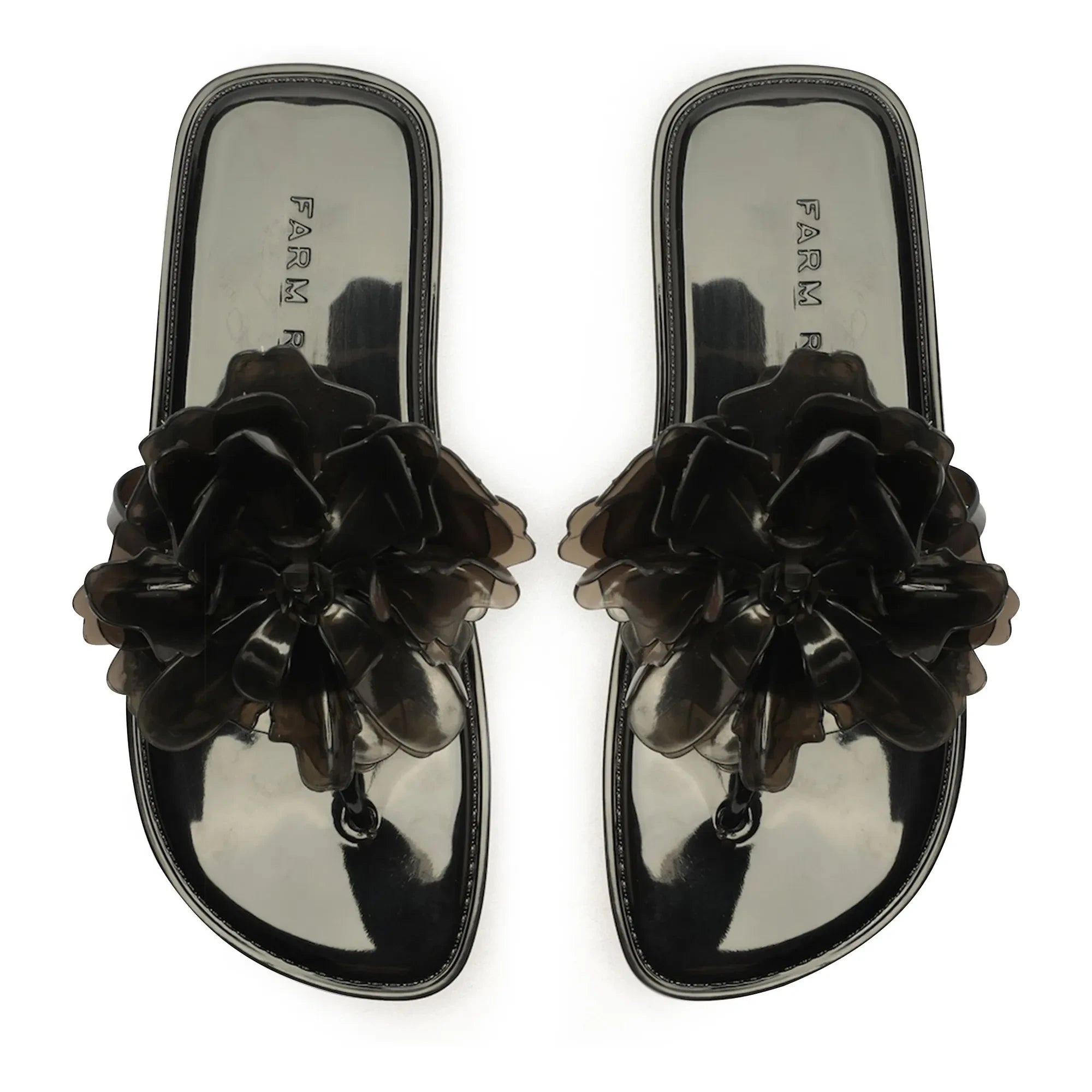Farm Rio - Jöle Sandals | Black