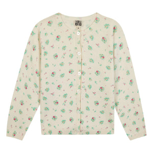 Bonton - Lilou Coco Bouquets Cardigan | Cream