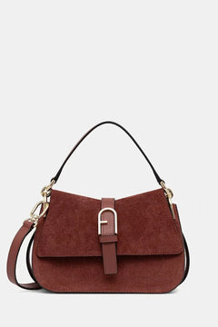 Furla kadın süet crossbody çanta