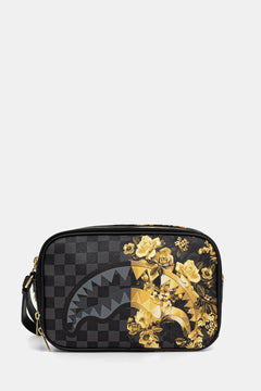 Sprayground - Gray Faux Leather Cosmetic Bag 910B9005NSZ