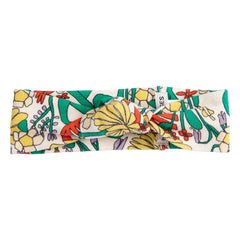 Bobo Choses - Organic Cotton Floral Headband | White