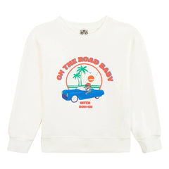 Bonton - Sweat Smile On The Road Molleton | Ekru