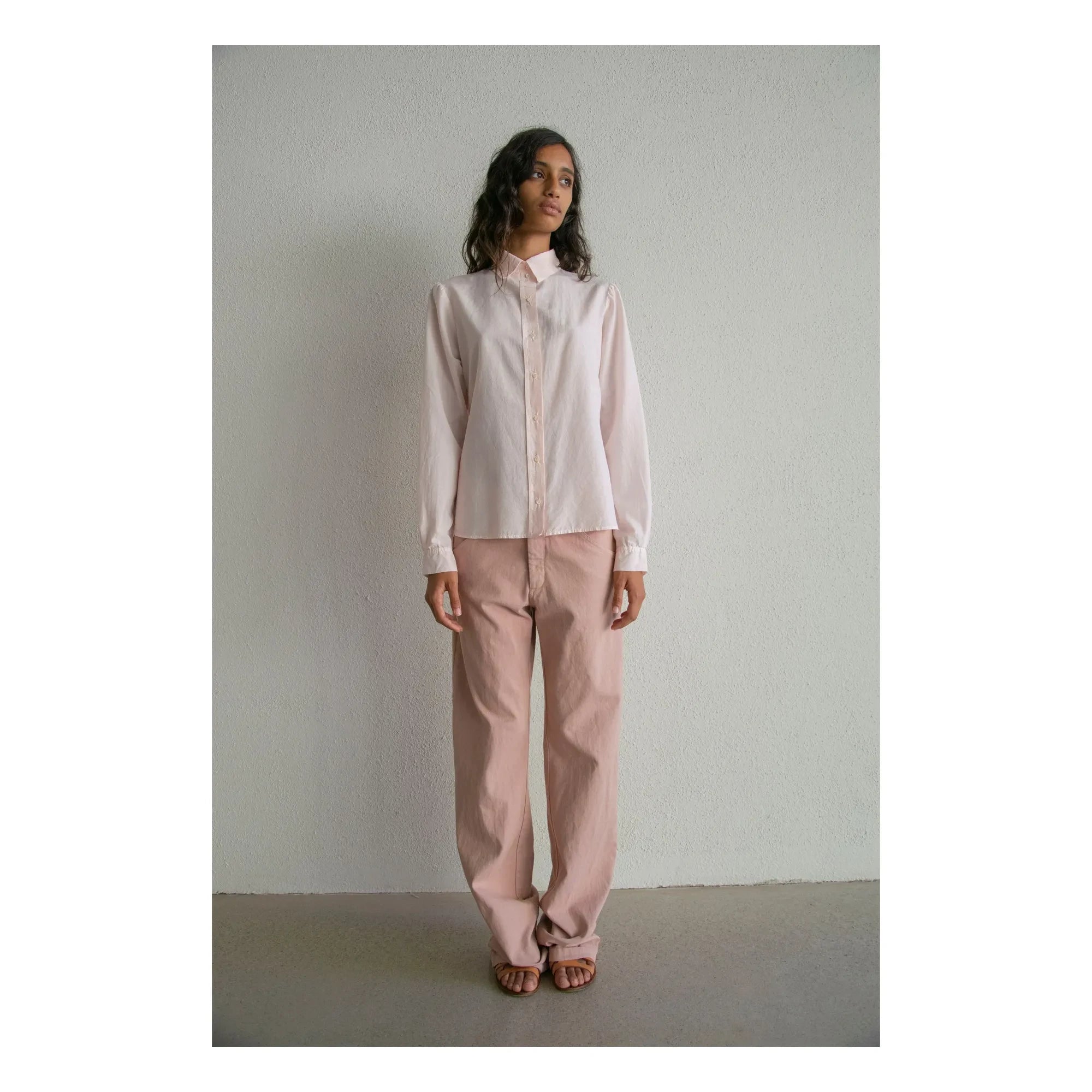 THEAVANT - Zeynep Cotton Pants | Beige