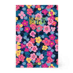 Legami - A5 Çizgisiz Resimli Sert Kapaklı Defter - Çiçekler