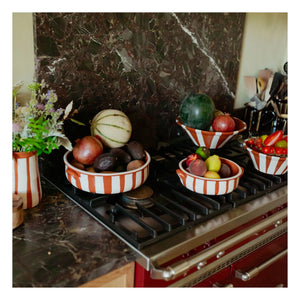 Denise - Ellis Salad Bowl | Orange