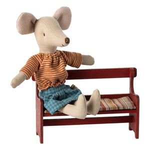 Maileg - Vintage Bench | Red