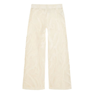OAS - Tribalo Tavon Crochet Pants | Ivory