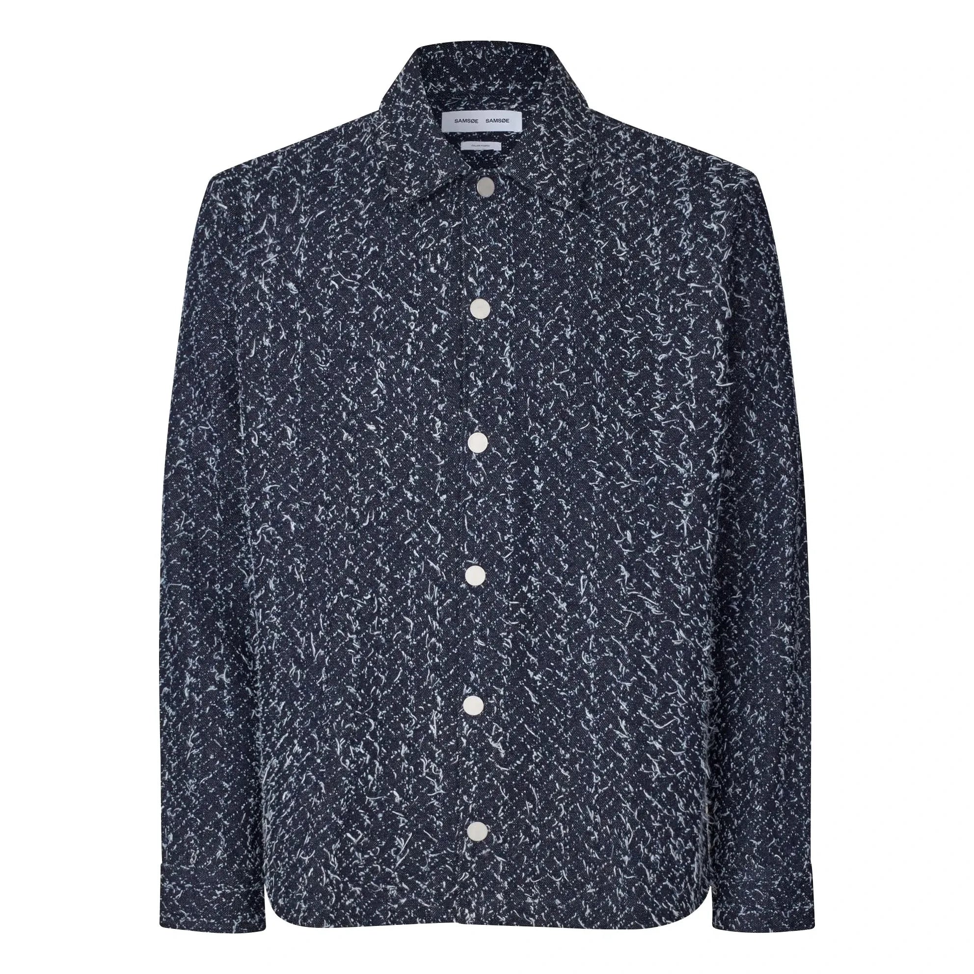 Samsoe Samsoe - Sacastor Cotton Overshirt | Dark Grey