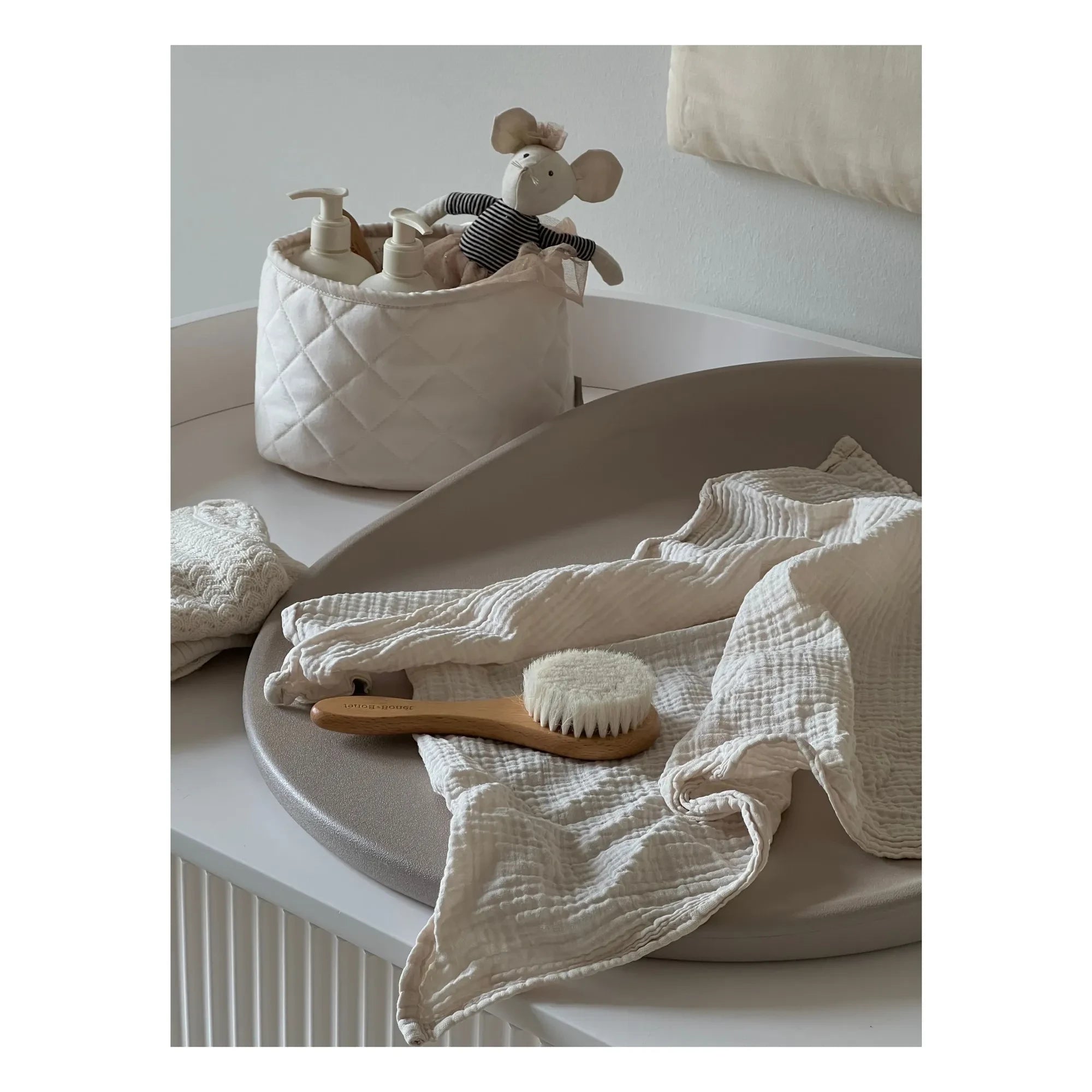 KAS Copenhagen - Kai Changing Mat | Stone