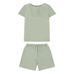 Risu Risu - Pyjamas Short Sonio Organik Cotton | Badem yeşili