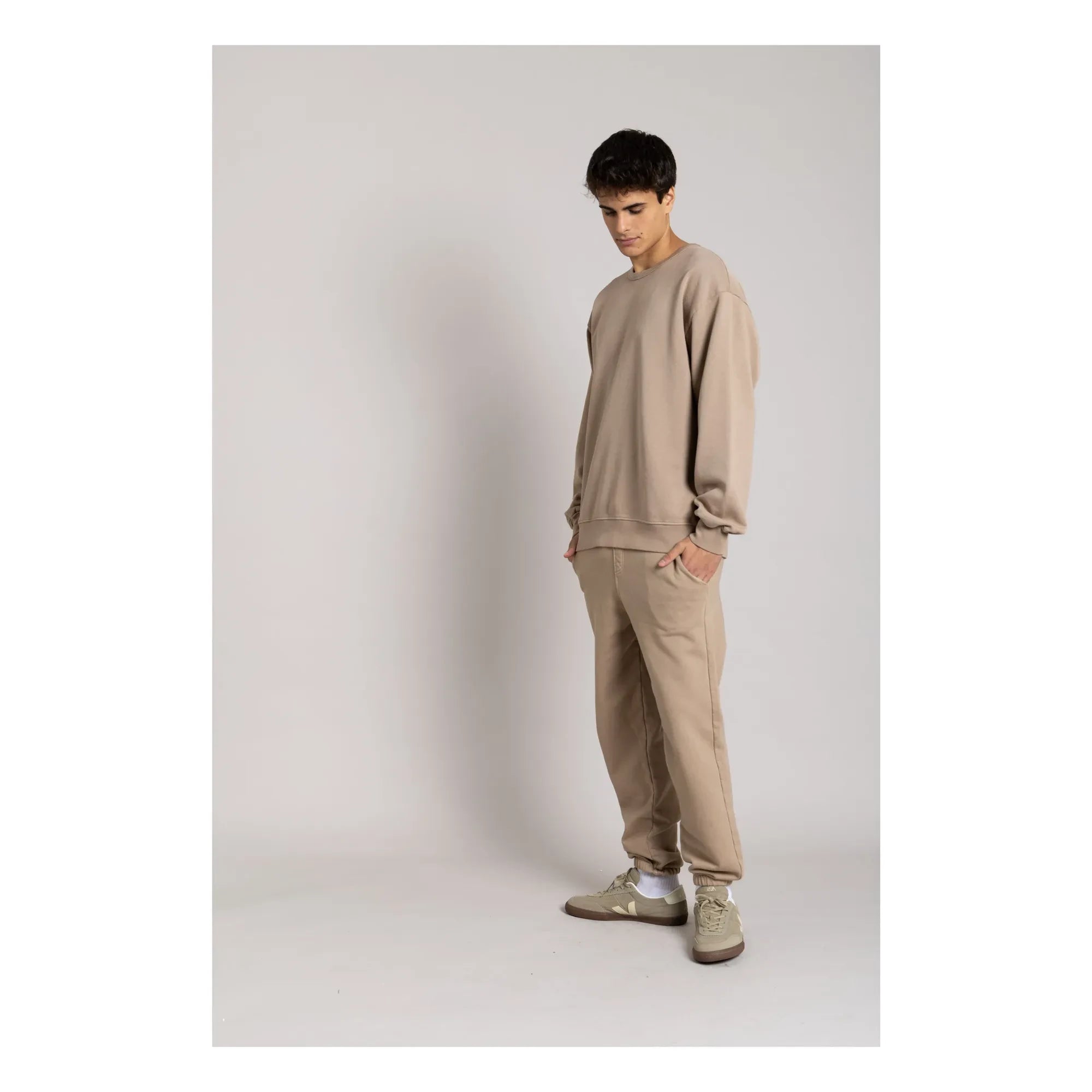 Smallable Man - Jogger Shuffle Organic Cotton | Dark Brown