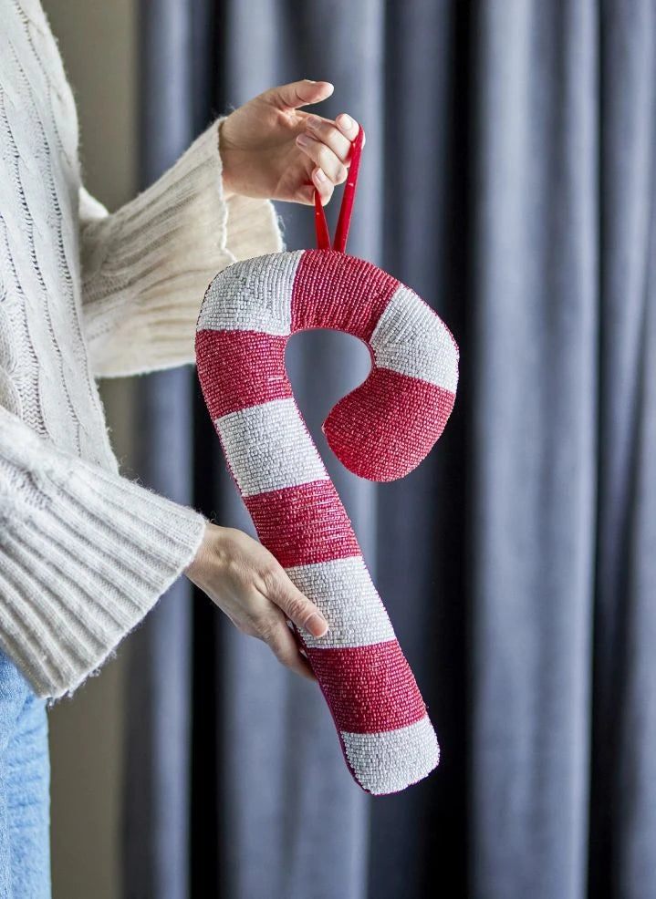 Bloomingville - Christmas Ornaments: Candy Canes | Red