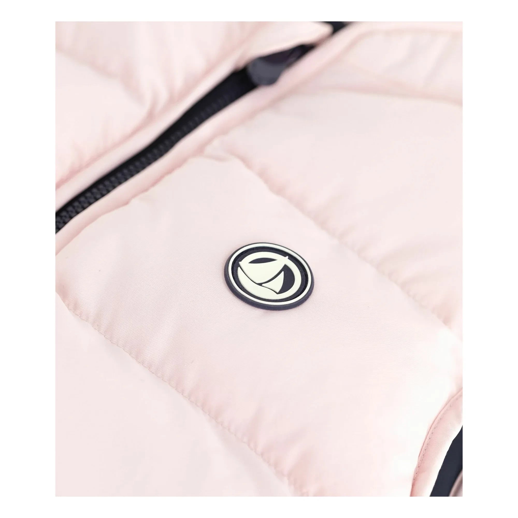 Petit Bateau - Reversible Sleeveless Puffer Vest | Powder Pink